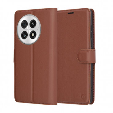 Husa Techsuit OnePlus 13 Leather Folio Maro