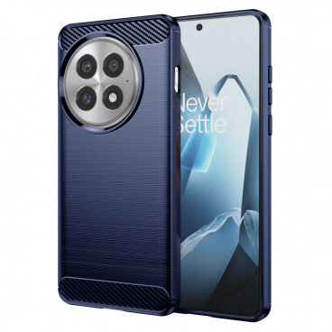 Husa Techsuit OnePlus 13 Carbon Albastru