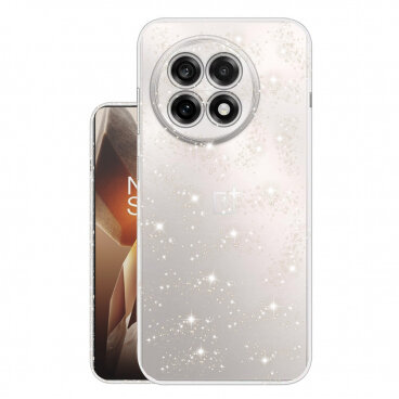 Husa Techsuit OnePlus 13R SparkleSkin Transparent