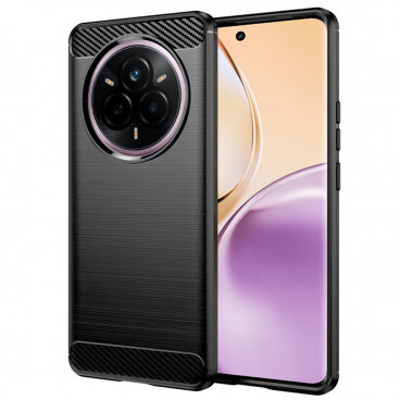 Husa Techsuit Realme 14 Pro Carbon Negru