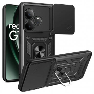 Husa Techsuit Realme GT 6T / GT 6 CamShield Negru