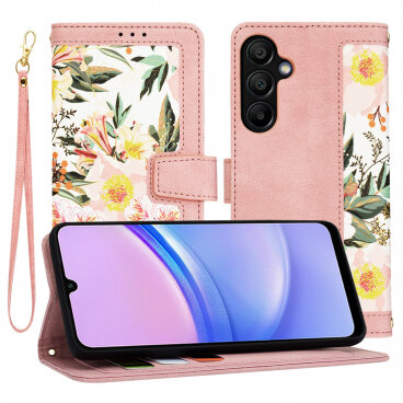 Husa Techsuit Samsung Galaxy A15 5G A156 / A15 A155 SparkleSkin Transparent — imaginea 5