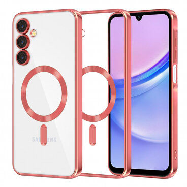 Husa Techsuit MagSafe Samsung Galaxy A15 5G A156 / A15 A155 Luxury Crystal Verde Deschis — imaginea 2