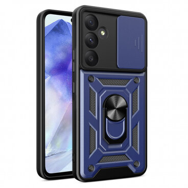 Husa Techsuit Samsung Galaxy A55 5G A556 CamShield Albastru