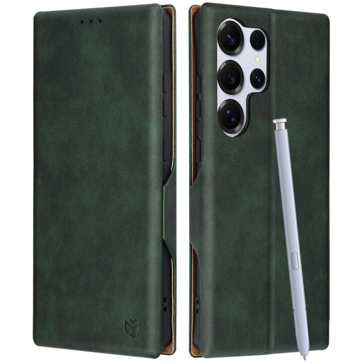Husa Techsuit pentru Samsung Galaxy S25 Ultra S938 Verde