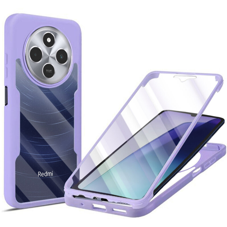 Husa Techsuit pentru Xiaomi Poco C75 / Redmi 14C Mov