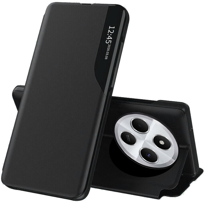 Husa Techsuit pentru Xiaomi Poco C75 / Redmi 14C Neagră