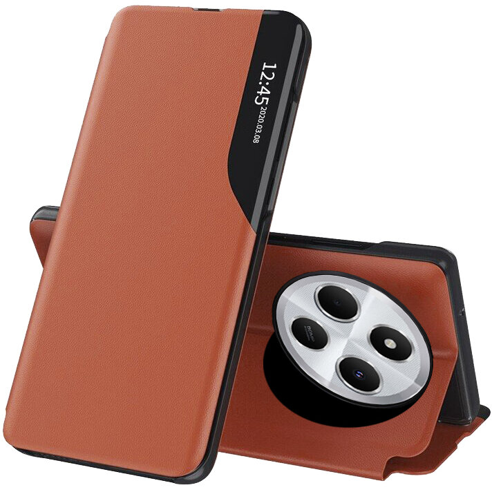 Husa Techsuit pentru Xiaomi Poco C75 / Redmi 14C Portocalie