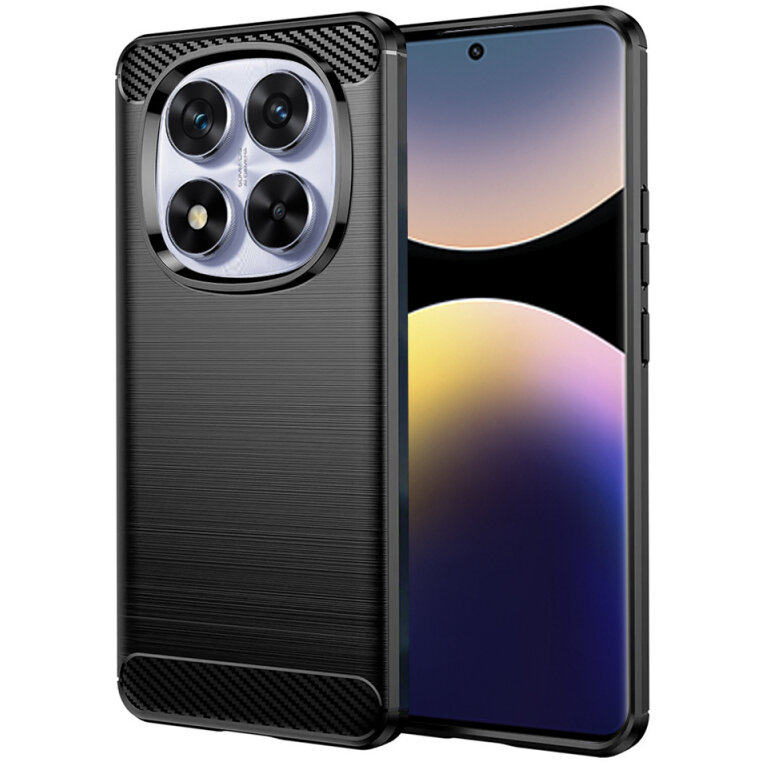Husa Techsuit pentru Xiaomi Poco X7 / Note 14 Pro 5G Neagră