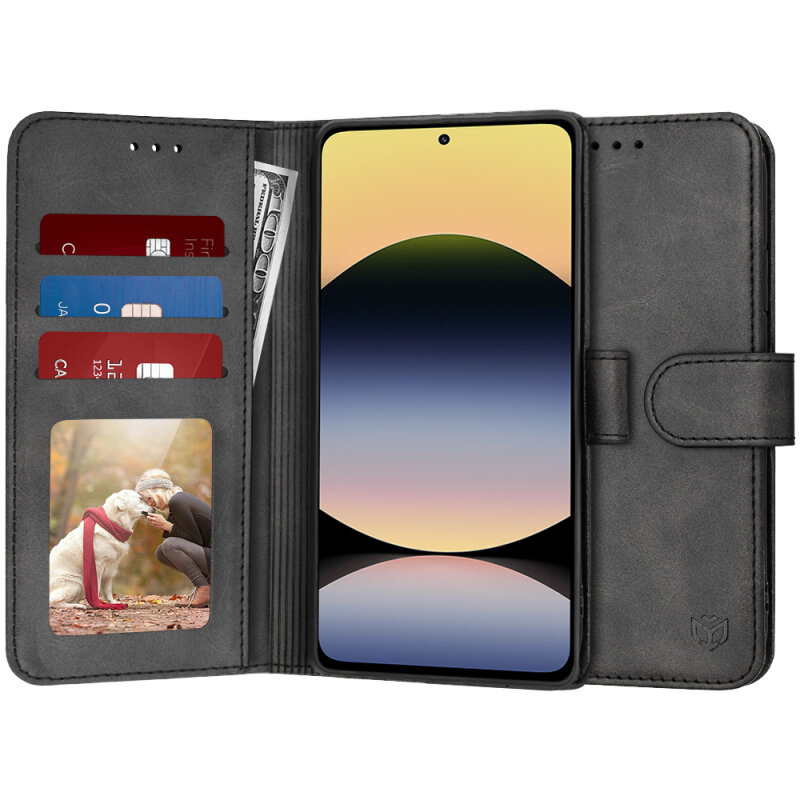 Husa Techsuit pentru Xiaomi Redmi Note 14 4G Neagră
