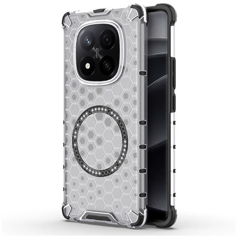Husa Techsuit pentru Xiaomi Redmi Note 14 Pro+ 5G Albă
