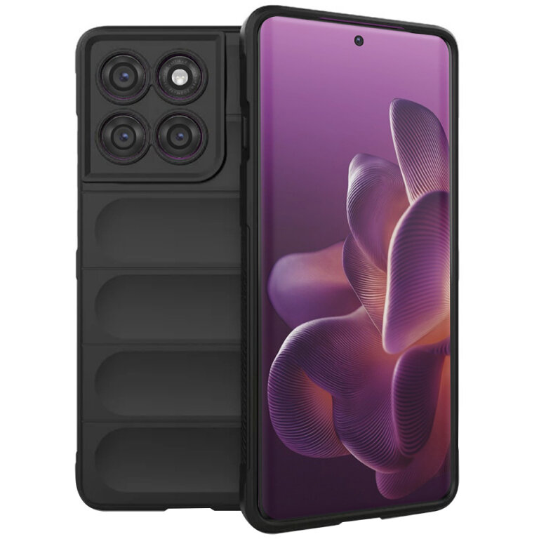 Husa Techsuit pentru Motorola Edge 60 Pro Neagră