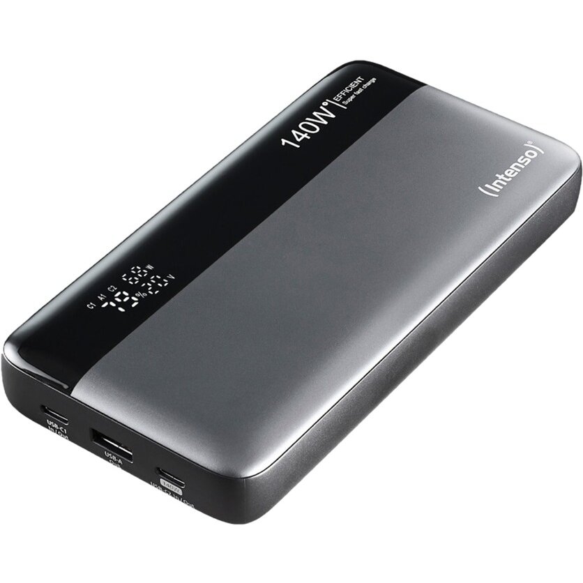Acumulator extern HE25000 25000mAh Quick Charge Black Grey