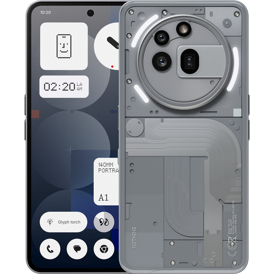 Telefon mobil Nothing Phone 3A Pro 256GB 12GB RAM Dual Sim 5G Grey