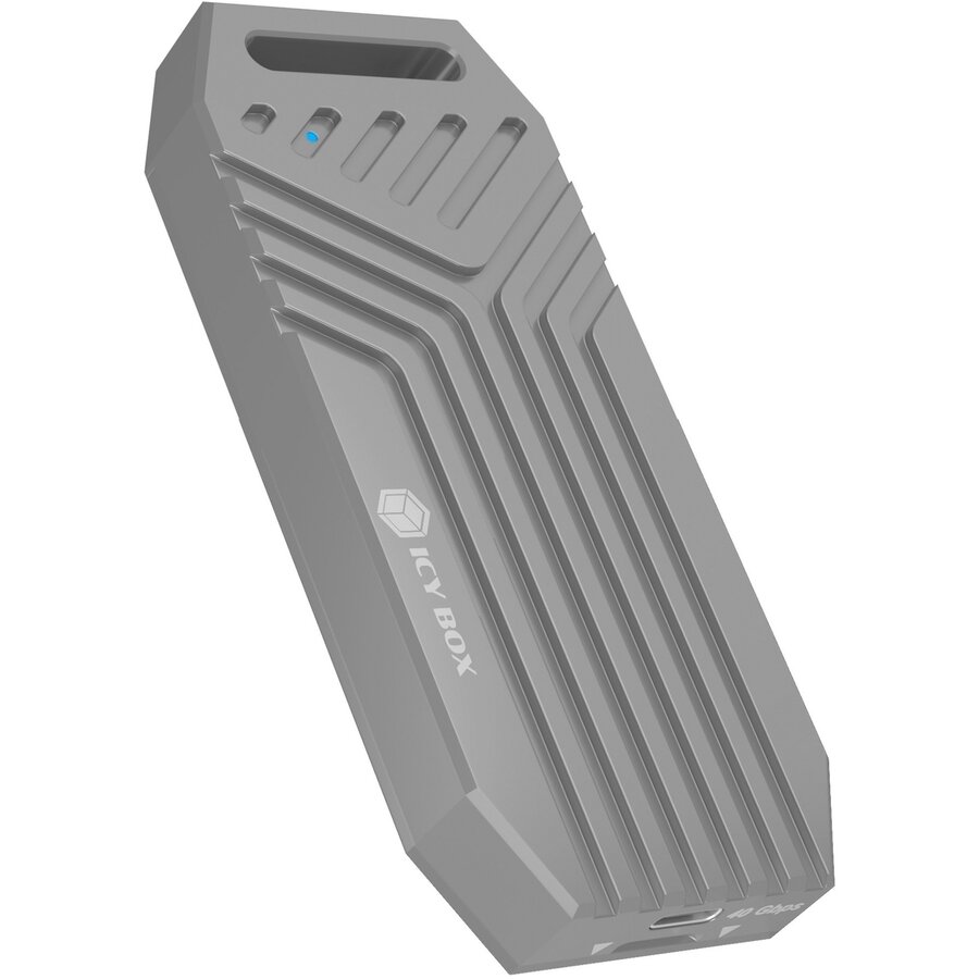 Rack HDD IB-1919M-C42 USB4 M.2 NVMe Argintiu