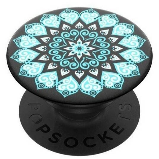 Suport 2 Peace Mandala Sky, Extensibil, Negru/Albastru