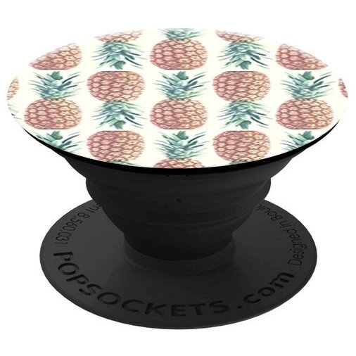 Suport universal pentru telefon Popsockets Pineapple Pattern, Extensibil, Graphics - imagine 3
