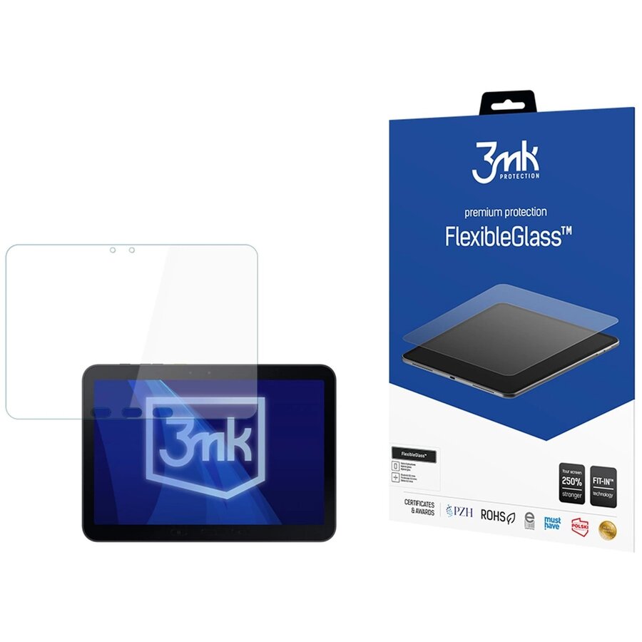 Folie protectie tableta FlexibleGlass compatibila cu Samsung Galaxy Tab Active5 Pro, Transparent