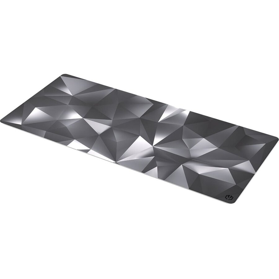 Mousepad Gaming Crystal Black XL 900x400x3MM Negru/Gri