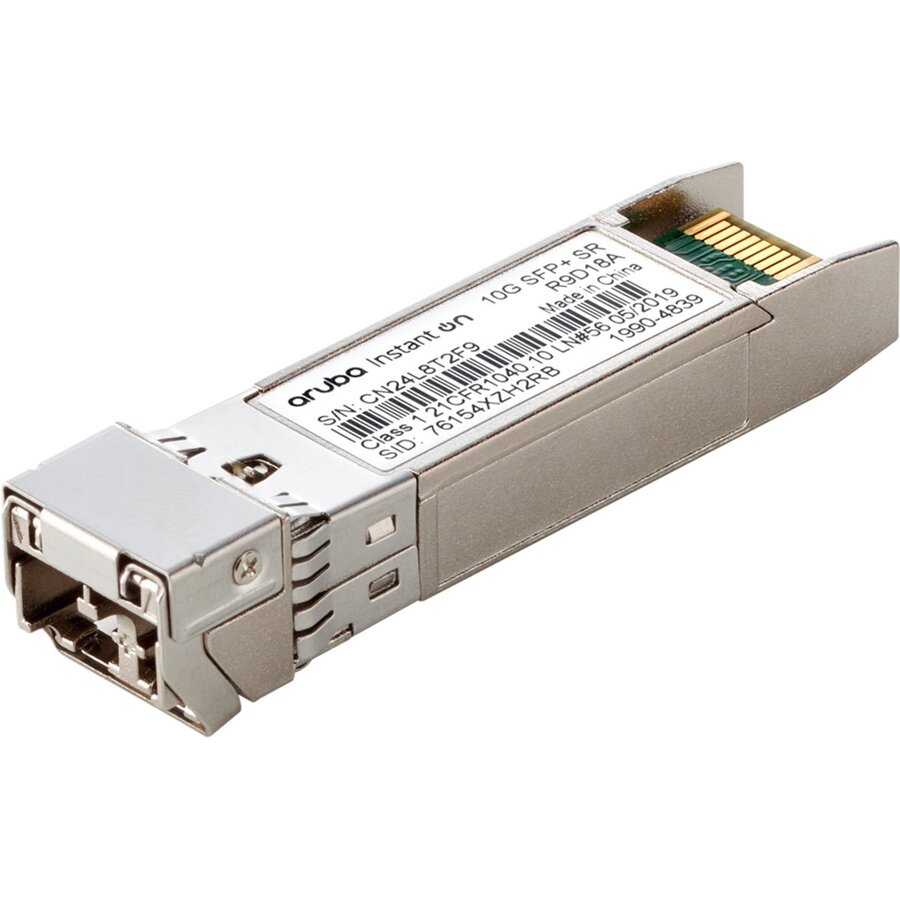 Hewlett Packard Enterprise Aruba Networking Instant On 10G SFP+ LC SR OM3 MMF