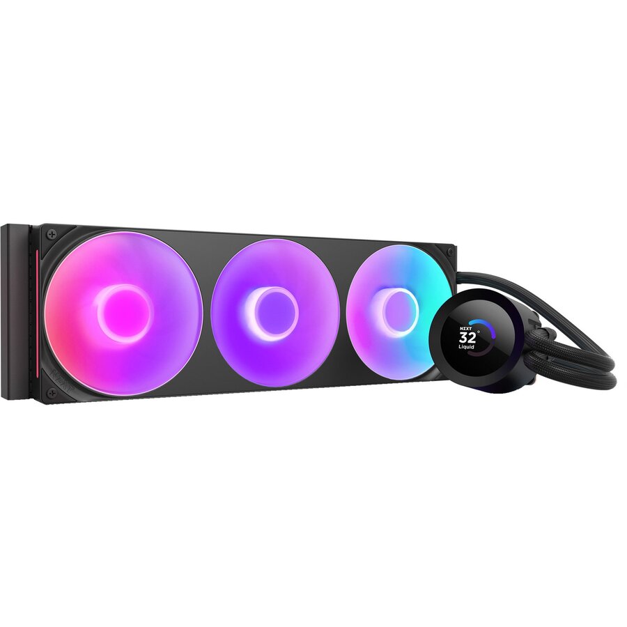 Kraken Plus RGB 360, water cooling black
