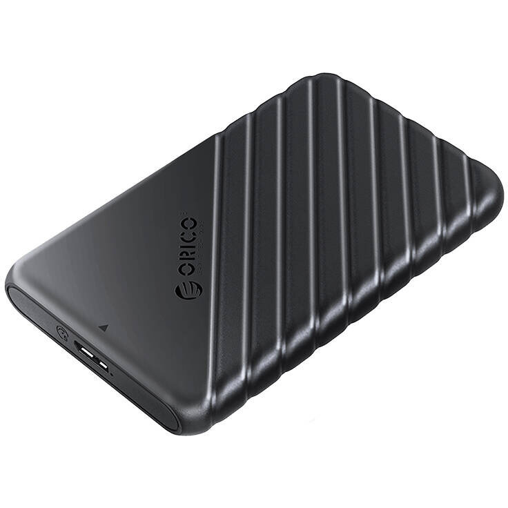 25PW1, HDD/SSD 2.5 inch, 5Gbps, 6TB, SATA III, 1x Cablu USB-A la Micro-B, Negru