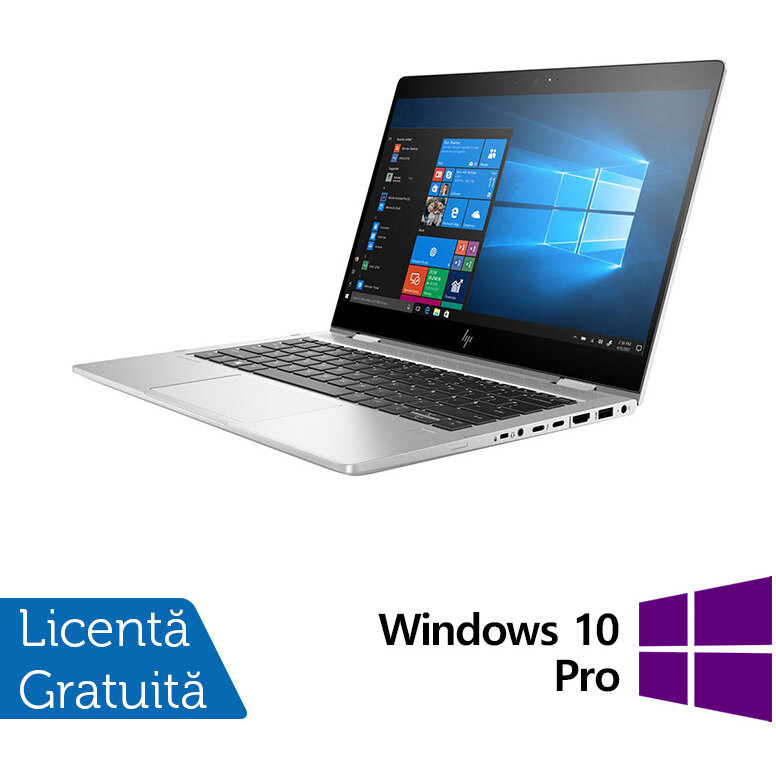 Laptop Refurbished EliteBook 830 G6 13.3 inch Intel Core i5-8265U 8GB 256GB SSD Windows 10 Pro Silver