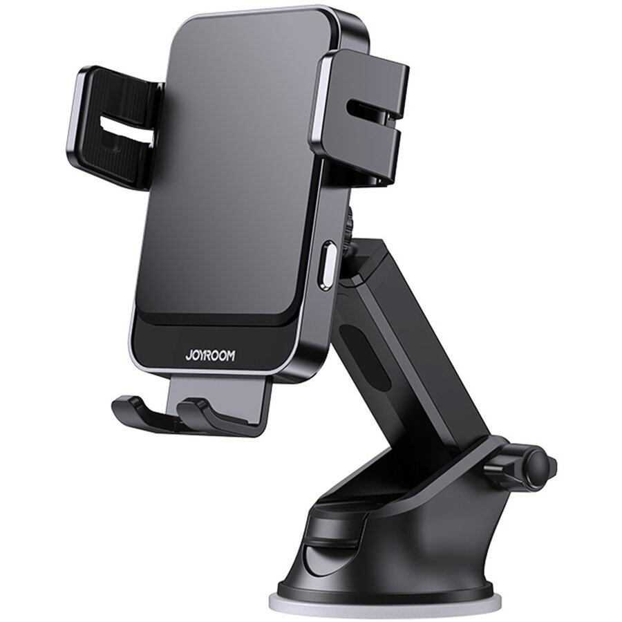 Suport JR-ZS219, Dashboard Mount, Wireless Charging, USB-C, Negru