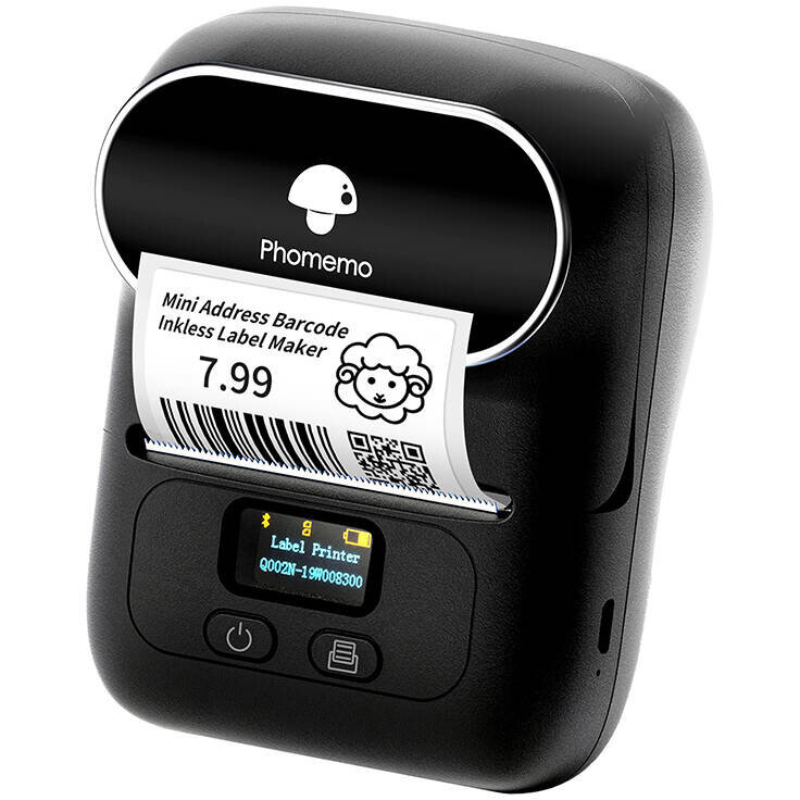 Imprimanta Termica de Etichete M110 Smart Portabila Bluetooth Negru