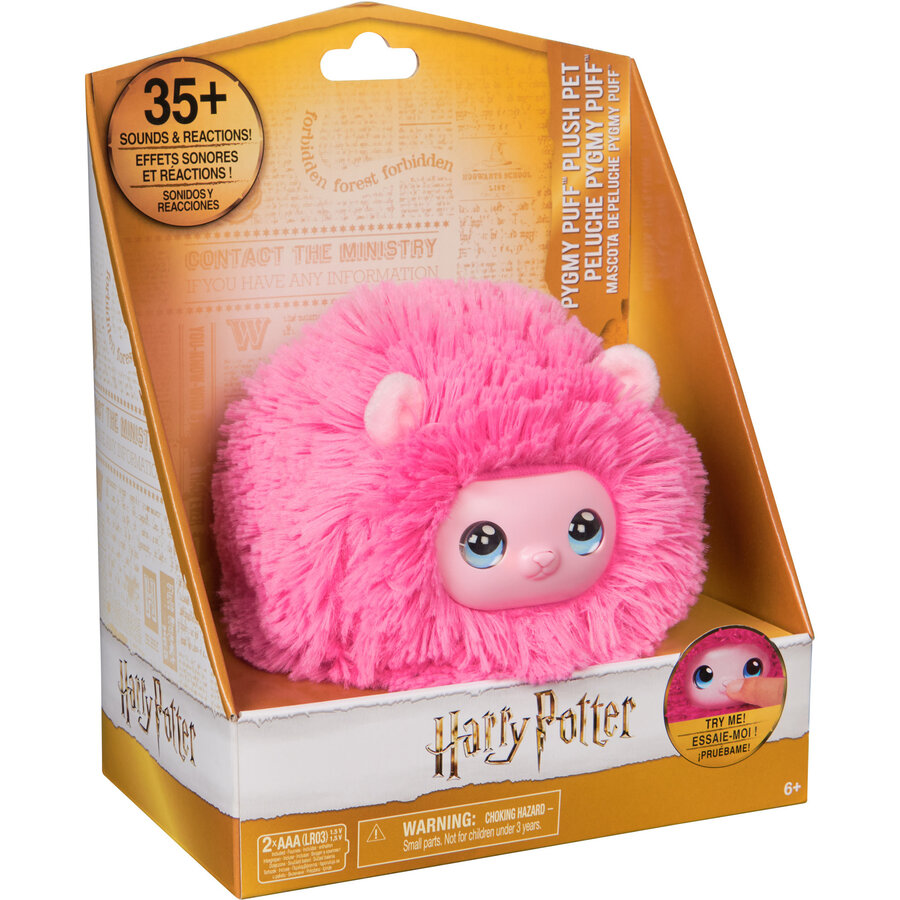 Spin Master Wizarding World Harry Potter - Interactive Plush Mini Muff, Soft Toy