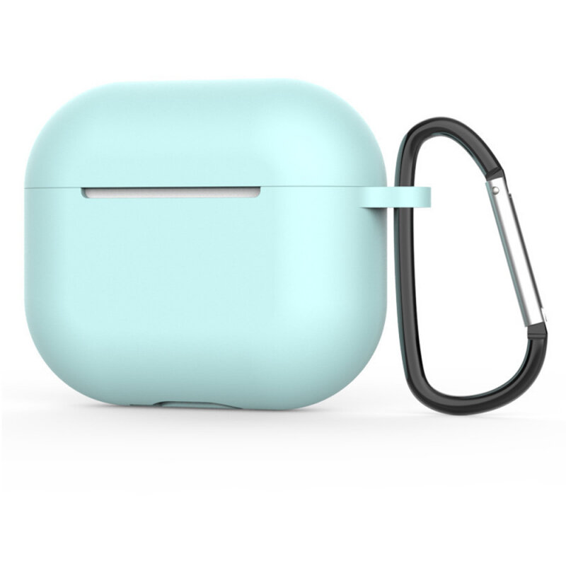 Carcasa Techsuit pentru Apple AirPods 4 Turcoaz Deschis