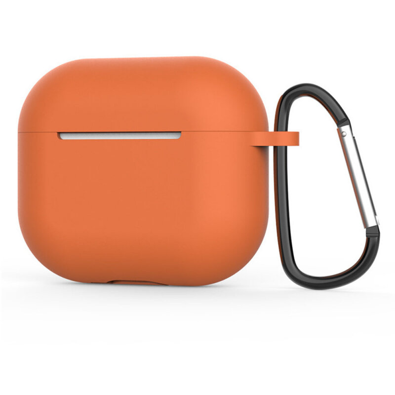 Carcasa Techsuit pentru Apple AirPods 4 Portocalie