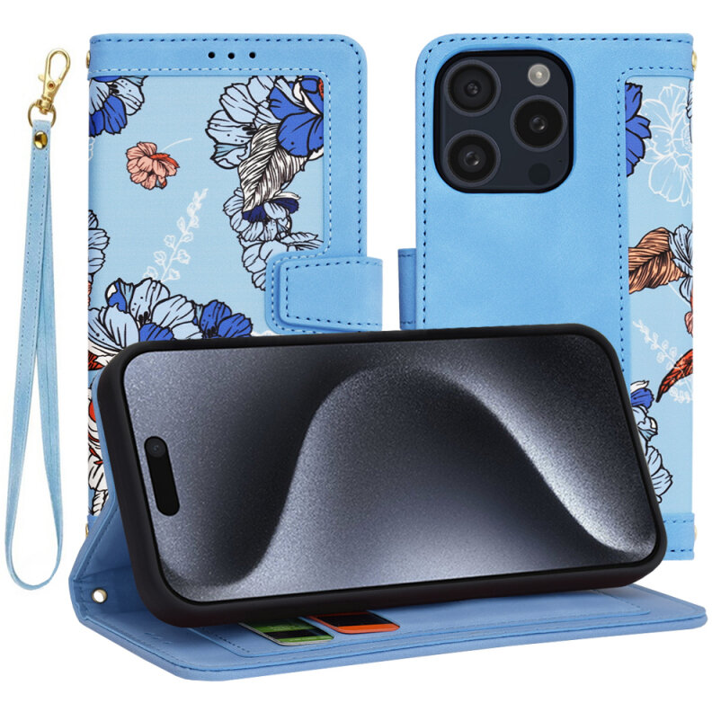 Husa Techsuit pentru Apple iPhone 15 Pro Bleu