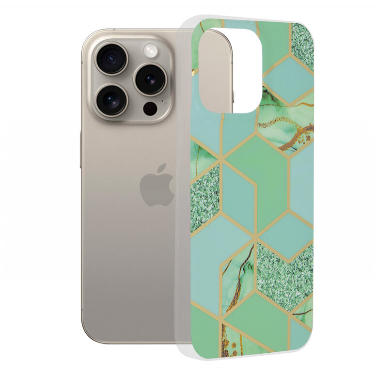 Husa Techsuit pentru Apple iPhone 15 Pro Max Verde