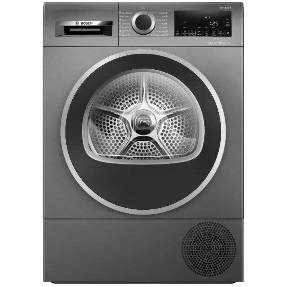 Uscator de Rufe WQG245DREU Pompa de Caldura 9Kg Gri