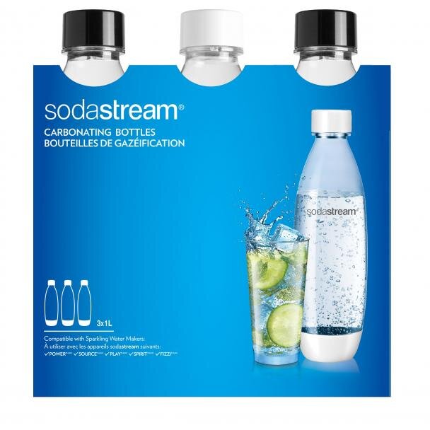 Set Sticle SodaStream PET Fuse 3 1L