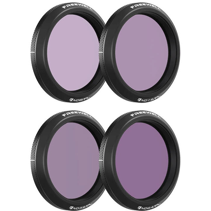 Accesoriu Camera Video Actiune ND/PL compatibil cu DJI Osmo Action 5 Pro, Negru