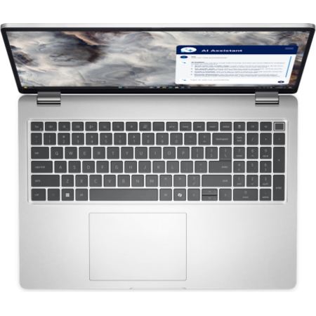 Laptop Dell Pro 16 Plus PB16250 Intel Core Ultra 7 265U 16inch RAM 32GB SSD 1TB Intel Graphics Windows 11 Pro Platinum Silver