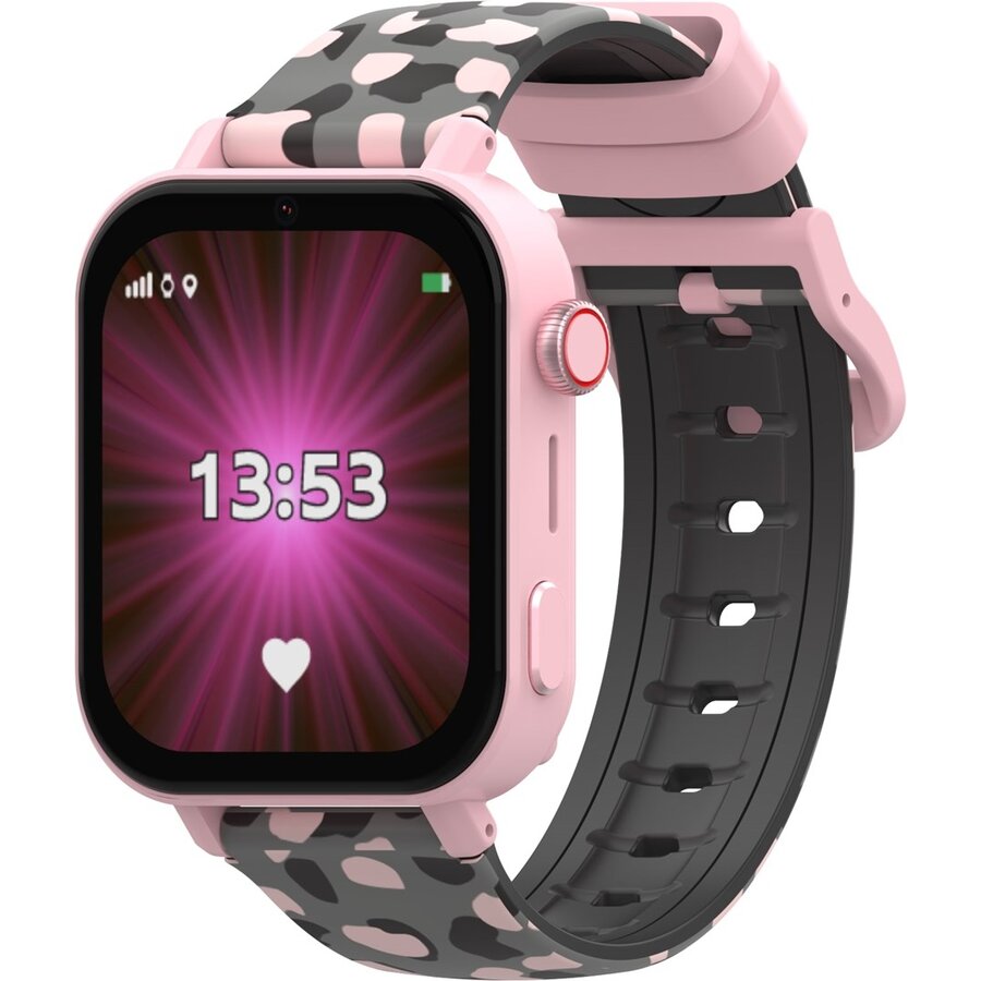 Smartwatch Copii Roz-Negru