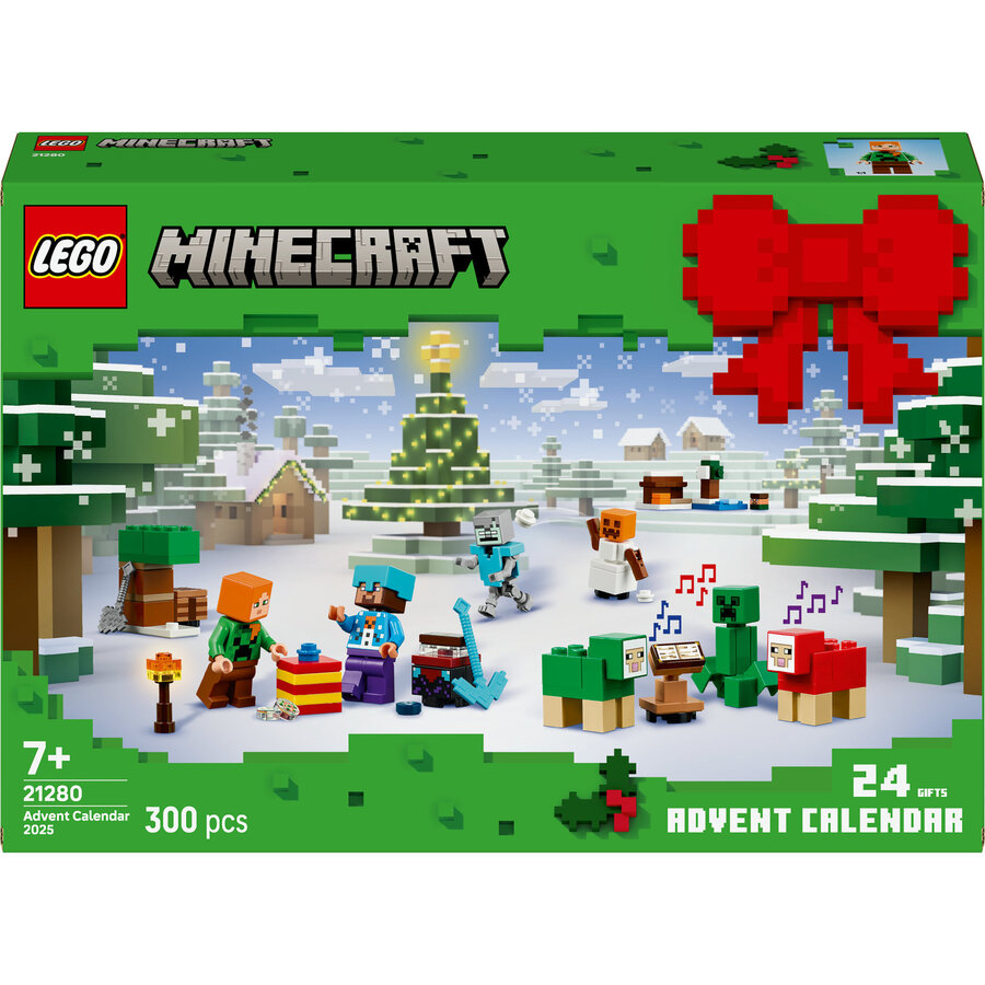 Jucarie 21280 Minecraft Advent Calendar 2025, construction toy