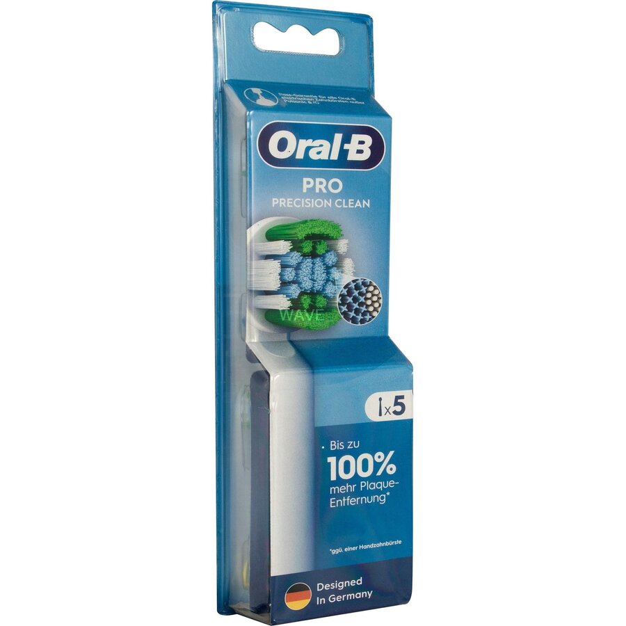 Braun Pro Precision Clean brush heads 5-pack (white)