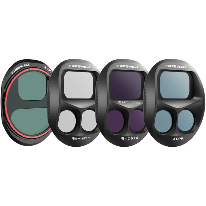 Accesoriu Camera Video Actiune CPL / Glow Mist / ND1000 / LPR pentru DJI Mavic 4 Pro, Negru