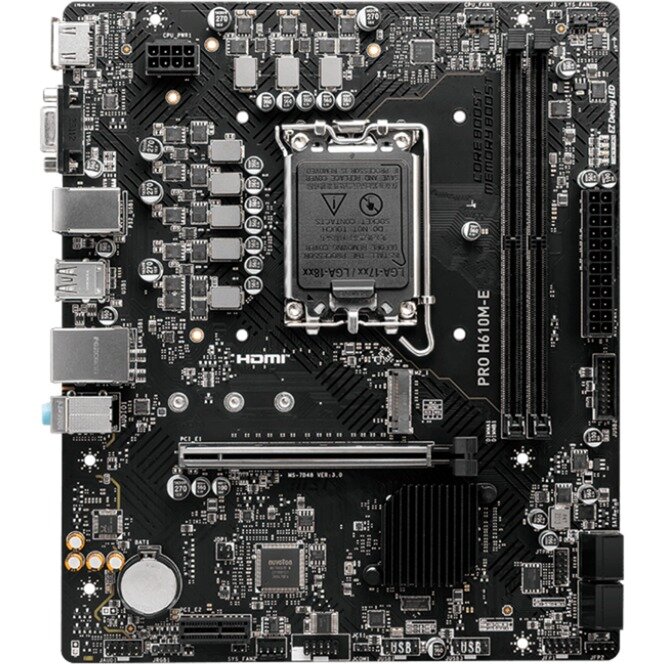 Placa De Baza PRO H610M-E Socket 1700
