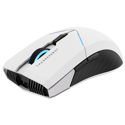 Mouse ML702 Gaming       Wireless 2.4G  8000DPI RGB 1000mAh Alb