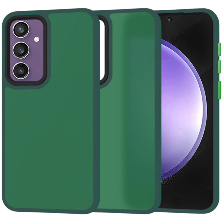 Husa Techsuit pentru Samsung Galaxy S23 FE S711 Verde