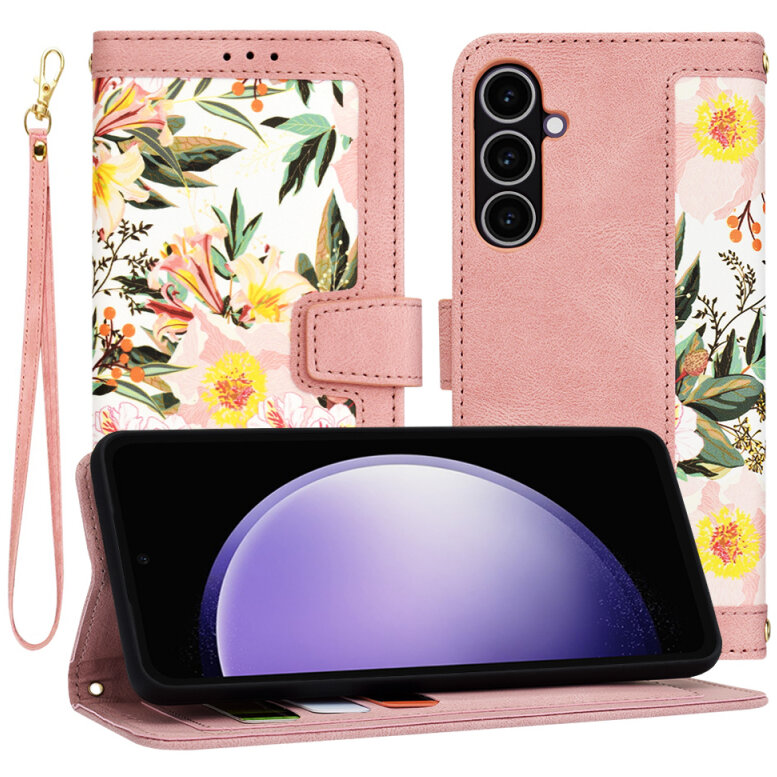 Husa Techsuit pentru Samsung Galaxy S23 FE S711 Roz