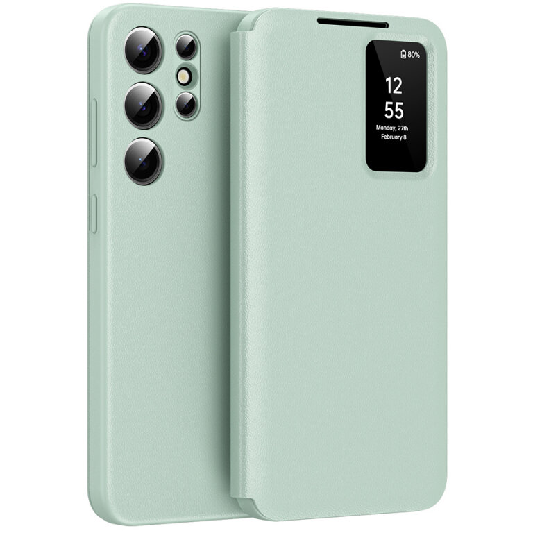 Husa Techsuit pentru Samsung Galaxy S23 Ultra S918 Verde
