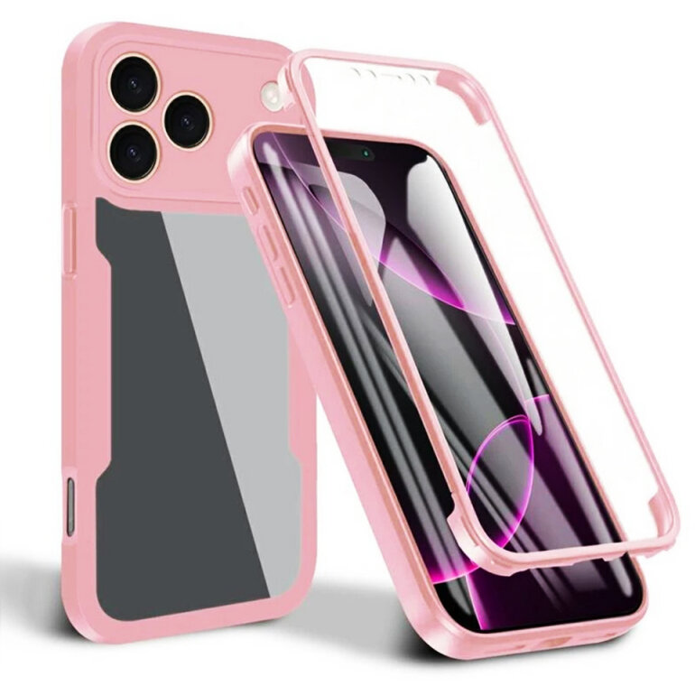 Husa Techsuit pentru Apple iPhone 17 Pro Roz