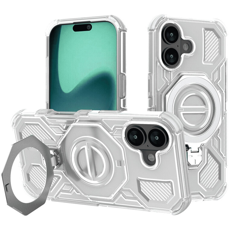 Husa Techsuit pentru Apple iPhone 17 Albă