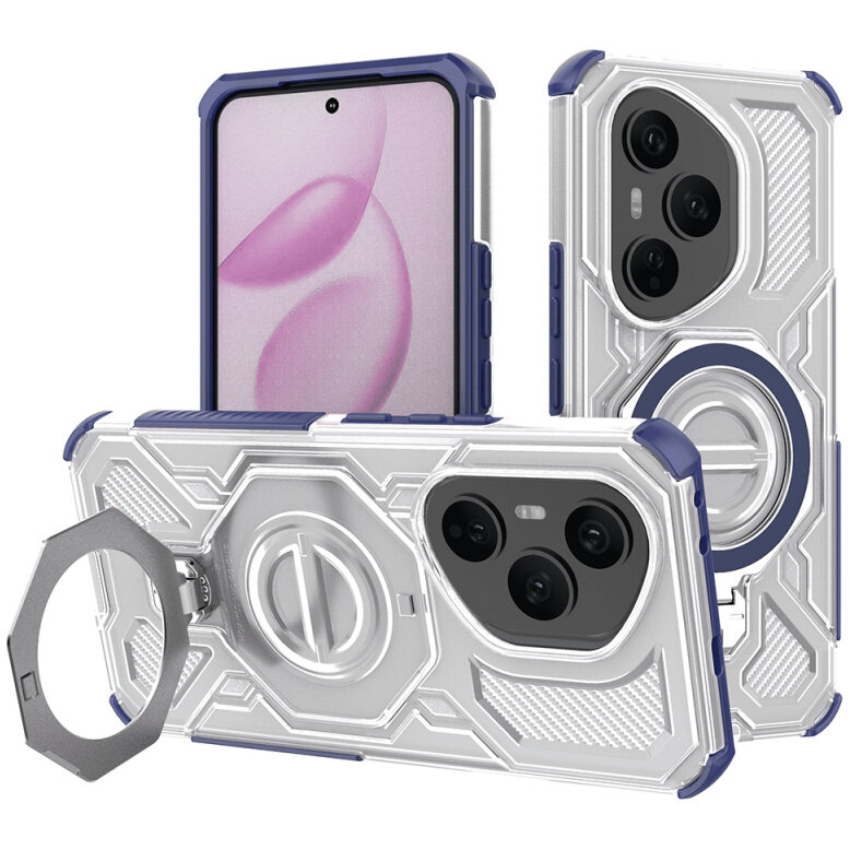 Husa Techsuit pentru Honor 400 Pro Albastră